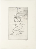 Louise Bourgeois. Sainte S&eacute;bastienne. 1990