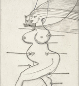 Louise Bourgeois. Sainte S&eacute;bastienne. 1990