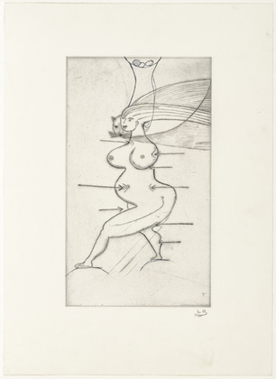 Louise Bourgeois. Sainte S&eacute;bastienne. 1990