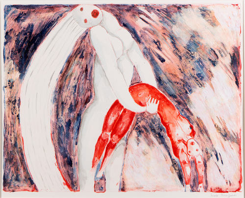 Louise Bourgeois. Triptych for the Red Room. 1994