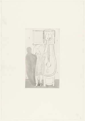 Louise Bourgeois. Untitled, plate 4 of 14, from the portfolio, Autobiographical Series. 1994