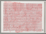 Louise Bourgeois. Untitled, no. 12 of 44, from the sketchbook, Fugue. 2003