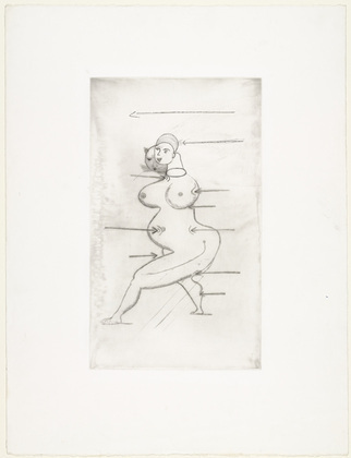 Louise Bourgeois. Sainte S&eacute;bastienne. 1990