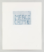 Louise Bourgeois. Merci Crime. 1997