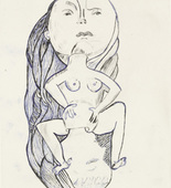 Louise Bourgeois. Untitled, plate 2 of 14, from the portfolio, Autobiographical Series. 1993