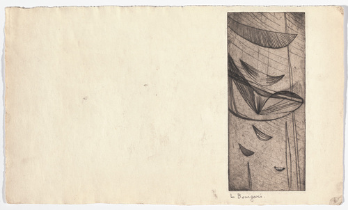 Louise Bourgeois. Papiers Dans le Vent. c. 1948