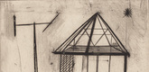 Louise Bourgeois. Plate 4 of 9, from the illustrated book, He Disappeared into Complete Silence, first edition (Example 3). 1947