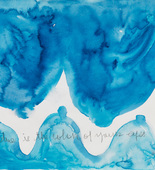 Louise Bourgeois. Blue Is the Color of Your Eyes. 2008