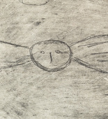 Louise Bourgeois. Le Grand Regard Greeting. 1948