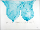 Louise Bourgeois. Blue Is the Color of Your Eyes! 2008