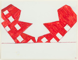 Louise Bourgeois. House Struck by a Lightning Bolt. 1998