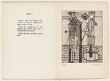 Louise Bourgeois. Plate 7 of 9, from the illustrated book, He Disappeared into Complete Silence, first edition (Example 3). 1947