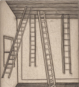 Louise Bourgeois. Plate 8 of 9, from the illustrated book, He Disappeared into Complete Silence, first edition (Example 3). 1947