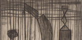 Louise Bourgeois. Plate 9 of 9, from the illustrated book, He Disappeared into Complete Silence, first edition (Example 3). 1947