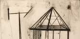 Louise Bourgeois. Plate 4 of 9, from the illustrated book, He Disappeared into Complete Silence, first edition (Example 4). 1947