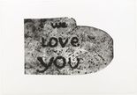 Louise Bourgeois. We Love You. 1992