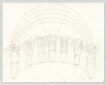 Louise Bourgeois. Untitled, no. 158 of 220, from the series, The Insomnia Drawings. 1995