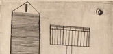 Louise Bourgeois. Plate 6 of 9, from the illustrated book, He Disappeared into Complete Silence, first edition (Example 4). 1947