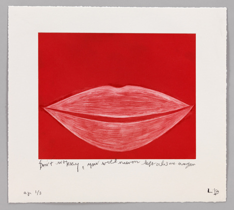 Louise Bourgeois. Don't Worry. 2009