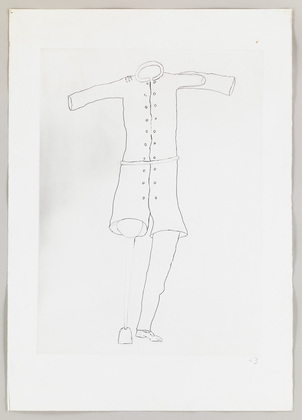 Louise Bourgeois. Untitled, plate 6 of 9, from the portfolio, Topiary: The Art of Improving Nature. 1997