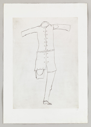 Louise Bourgeois. Untitled, plate 5 of 9, from the portfolio, Topiary: The Art of Improving Nature. 1997