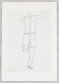 Louise Bourgeois. Untitled, plate 7 of 9, from the portfolio, Topiary: The Art of Improving Nature. 1997