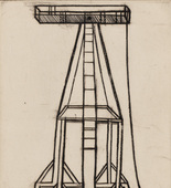 Louise Bourgeois. Plate 5 of 9, from the illustrated book, He Disappeared into Complete Silence, first edition (Example 5). 1947
