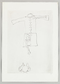 Louise Bourgeois. Untitled, plate 8 of 9, from the portfolio, Topiary: The Art of Improving Nature. 1997