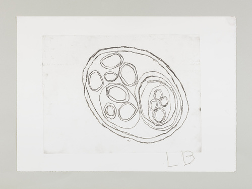 Louise Bourgeois. Untitled, no. 33, in Nothing to Remember, from the series of folio sets (1-6). 2004
