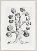 Louise Bourgeois. Untitled, plate 3 of 9, from the portfolio, Topiary: The Art of Improving Nature. 1998