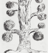 Louise Bourgeois. Untitled, plate 3 of 9, from the portfolio, Topiary: The Art of Improving Nature. 1998