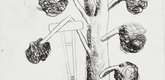 Louise Bourgeois. Untitled, plate 9 of 9, from the portfolio, Topiary: The Art of Improving Nature. 1998