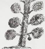 Louise Bourgeois. Untitled, plate 1 of 9, from the portfolio, Topiary: The Art of Improving Nature. 1998