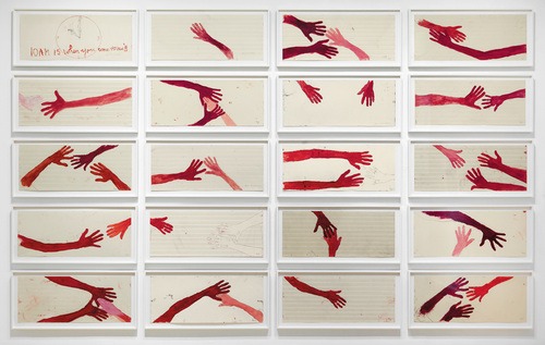 Louise Bourgeois. 10 AM Is When You Come to Me (set 5), from the series of installation sets (1-10). 2006