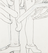 Louise Bourgeois. Untitled, plate 4 of 9, from the portfolio, Topiary: The Art of Improving Nature. 1998