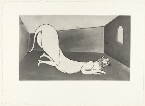 Louise Bourgeois. Champfleurette, the White Cat. 1993
