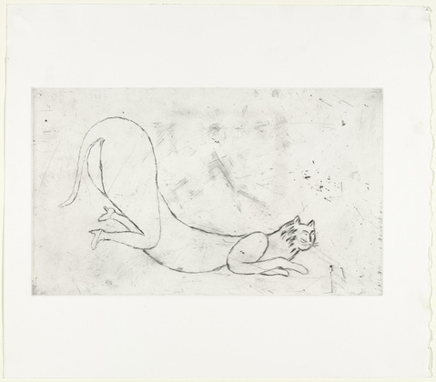 Louise Bourgeois. Champfleurette, the White Cat. 1993