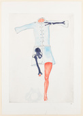 Louise Bourgeois. Untitled, plate 8 of 9, from the portfolio, Topiary: The Art of Improving Nature. 1998