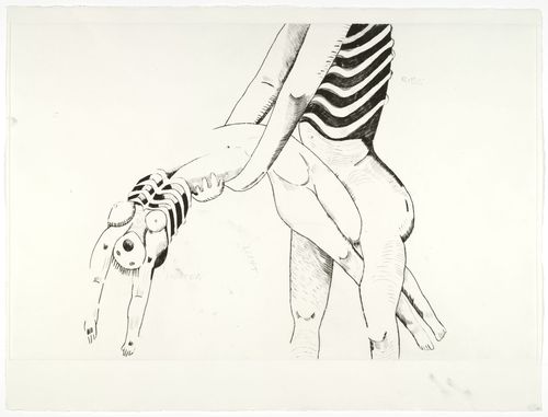 Louise Bourgeois. Triptych for the Red Room. 1994