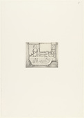 Louise Bourgeois. Untitled, plate 5 of 14, from the portfolio, Autobiographical Series. 1994