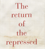 Louise Bourgeois. The Return of the Repressed, no. 28 of 34, from the illustrated book, Ode &agrave; l'Oubli. 2002