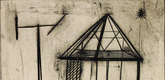 Louise Bourgeois. Plate 4 of 9, from the illustrated book, He Disappeared into Complete Silence, first edition (Example 8). 1947