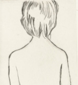 Louise Bourgeois. Untitled, plate 3 of 14, from the portfolio, Auobiographical Series, component B. 1993