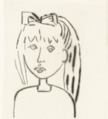 Louise Bourgeois. Untitled, plate 3 of 14, from the portfolio, Autobiographical Series, component A. 1993