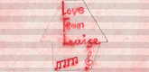 Louise Bourgeois. Love from Louise. c. 2007