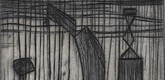 Louise Bourgeois. Plate 9 of 9, from the illustrated book, He Disappeared into Complete Silence, first edition (Example 8). 1947
