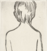 Louise Bourgeois. Untitled, plate 3 of 14, from the portfolio, Autobiographical Series, component B. 1993