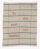 Louise Bourgeois. Le Mot Piti&eacute; M'a Apais&eacute;e. 2002