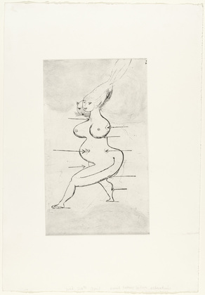 Louise Bourgeois. Sainte S&eacute;bastienne. 1990