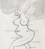 Louise Bourgeois. Sainte S&eacute;bastienne. 1990